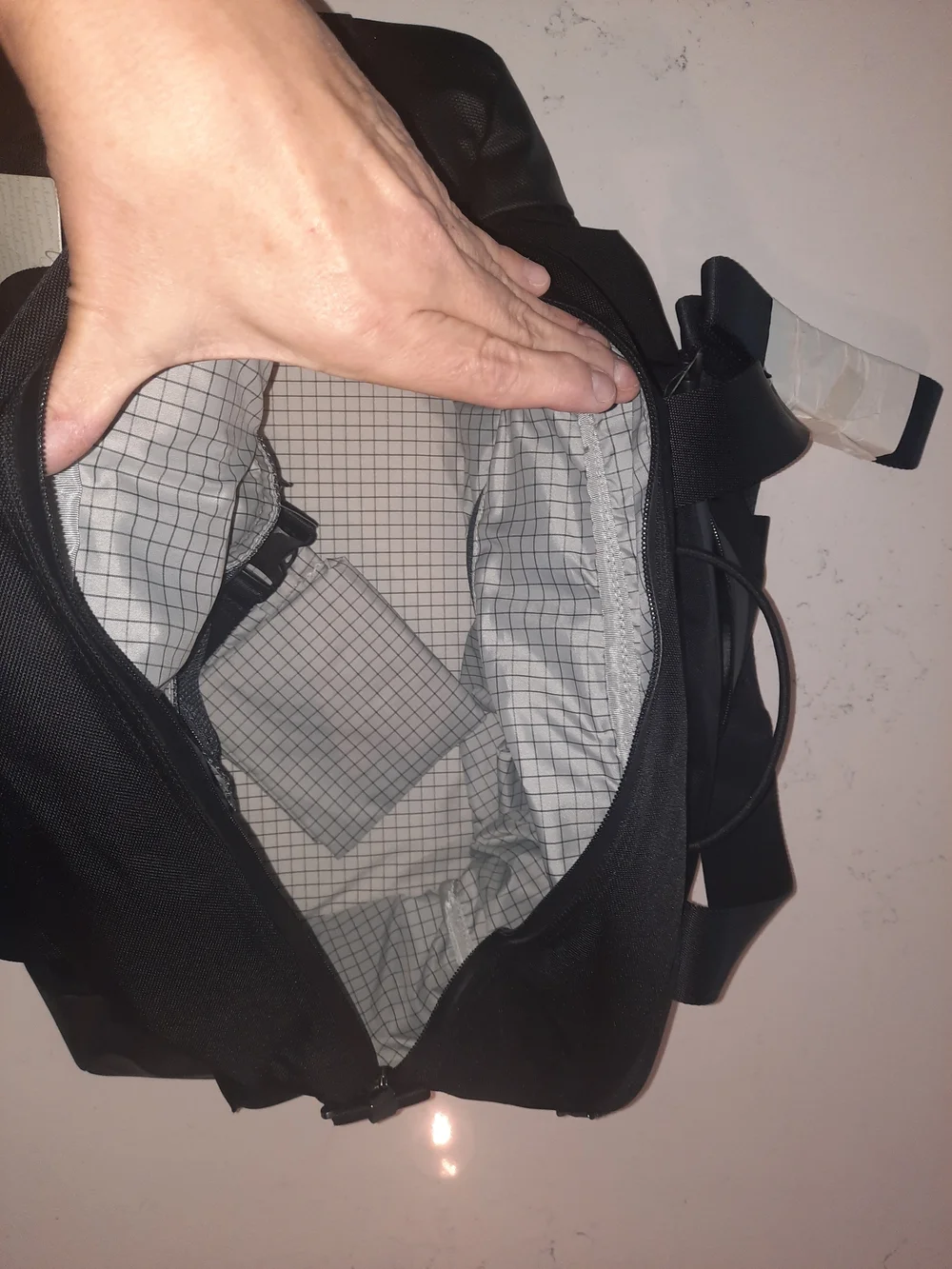 NWT lululemon athletica Black Men's Duffel Workout Bag
